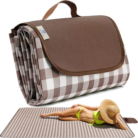 HX&OD picnic blanket 80x60 large, ample space for a family picnic