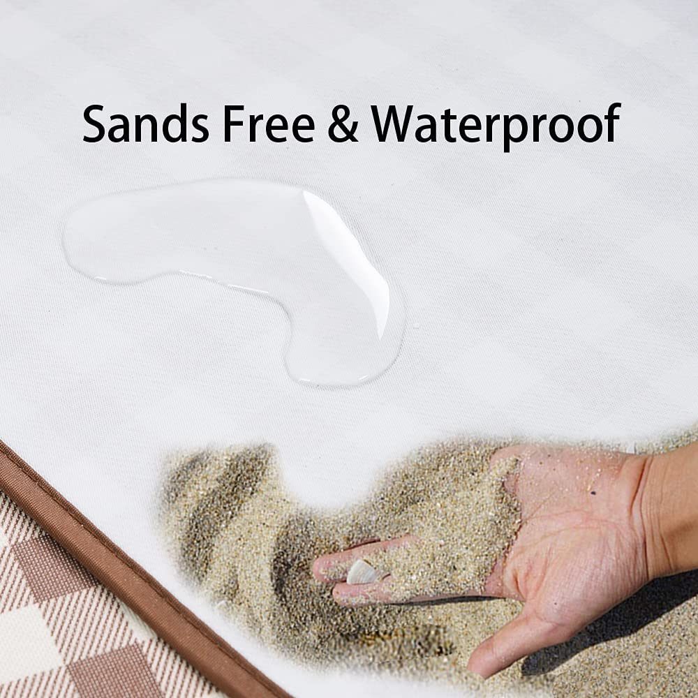 HX&OD picnic blanket anti-stain surface resists spills during outings