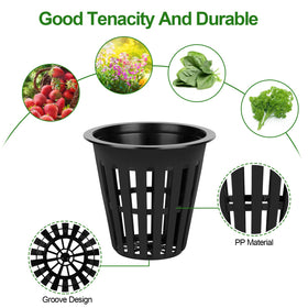 HXSEMAYIG UV-resistant net cups withstand outdoor growing conditions.