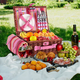 HYBDAMAI stainless steel cutlery set for on the go dining