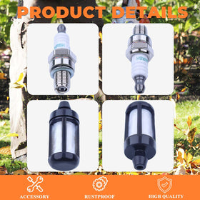 Hyceker BR800 tune-up kit packaging confirms included air, fuel filters and plugs