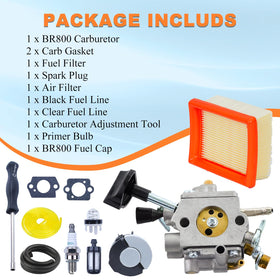 Hyceker BR800 spark plug and fuel line set supports easy starts and reliable operation
