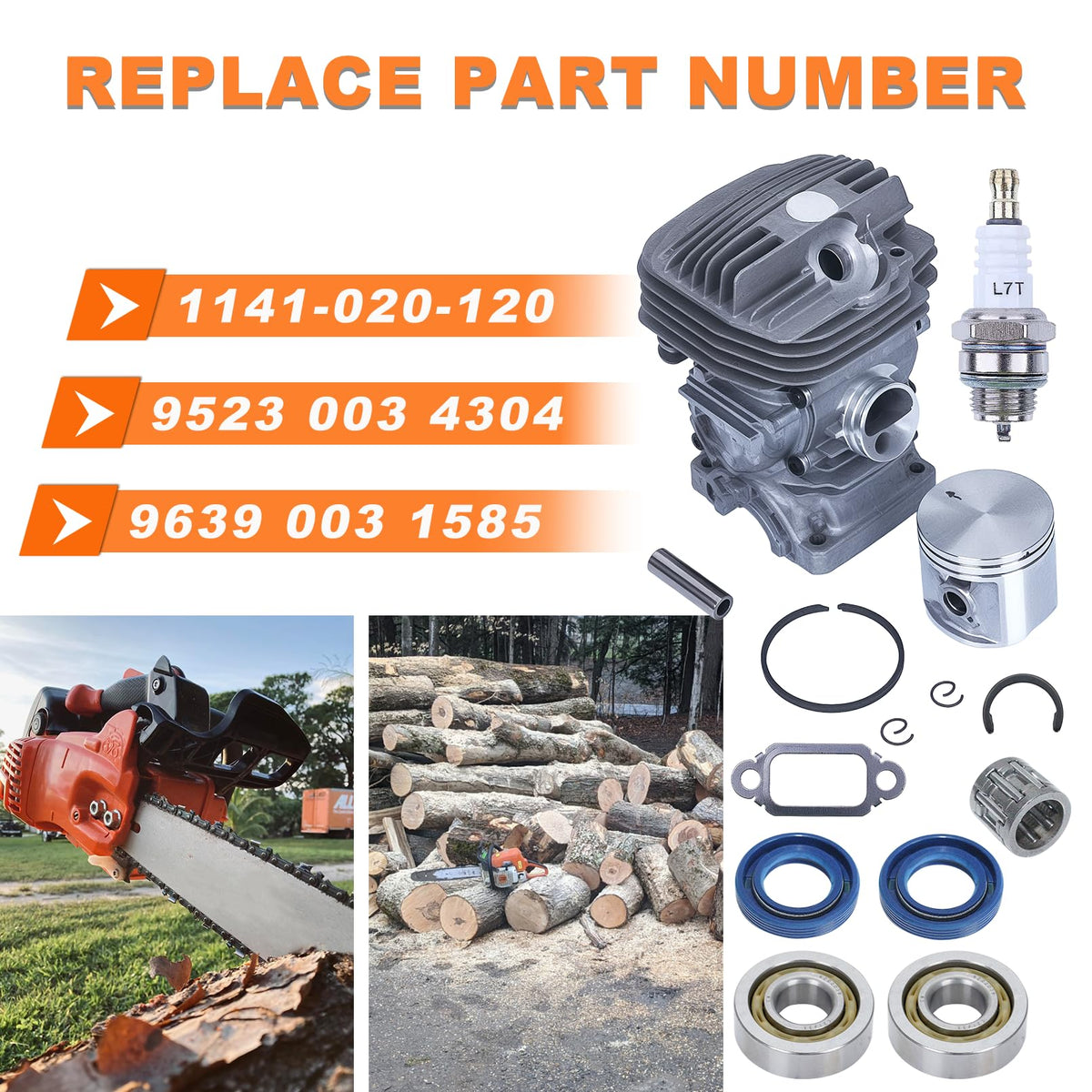 Hyceker crankshaft ball bearings kit supports smoother rotation