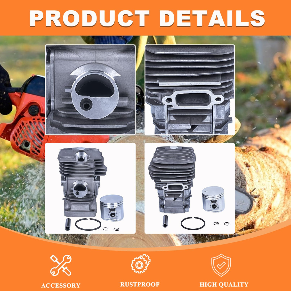 Hyceker seals and needle bearing support reliable operation