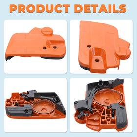 Hyceker orange buckle clips for secure Husqvarna 440 installation