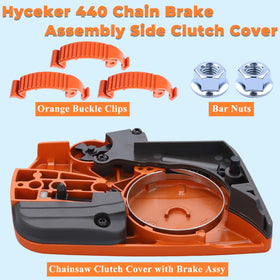 Hyceker 440e II clutch cover kit with brake assembly