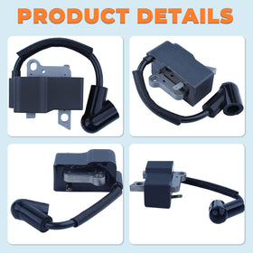 Hyceker packaged kit components including coil, wire, spark plug and primer bulb