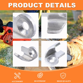 Hyceker packaging includes two chain catchers, bumper strips, and bar nuts.