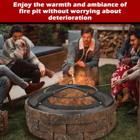 Hydream versatile and portable fire pit screen ideal for backyard, camping, and beach trips.