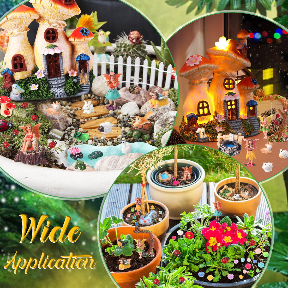 HyDren duck and bird miniatures enrich outdoor scenes