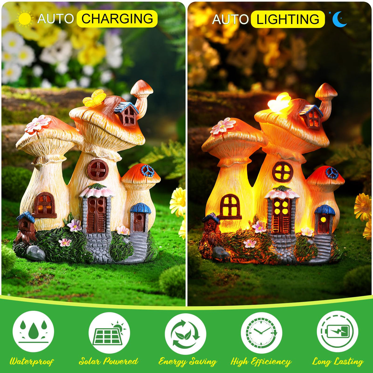 HyDren fairy figures set brightens garden micro-landscapes with whimsy