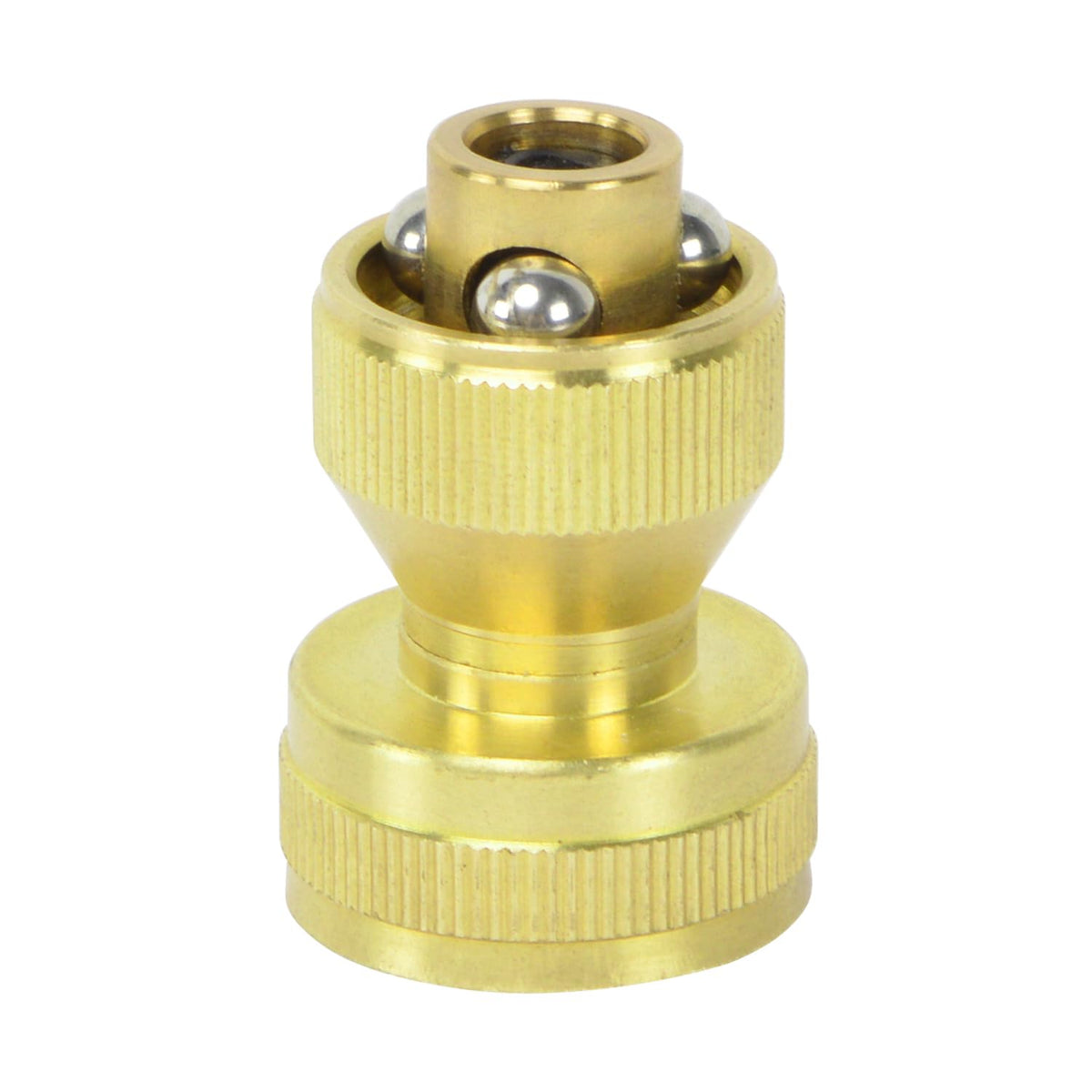 HYDRO MASTER brass adjustable hose nozzle for precise watering.