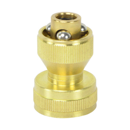 HYDRO MASTER brass adjustable hose nozzle for precise watering.