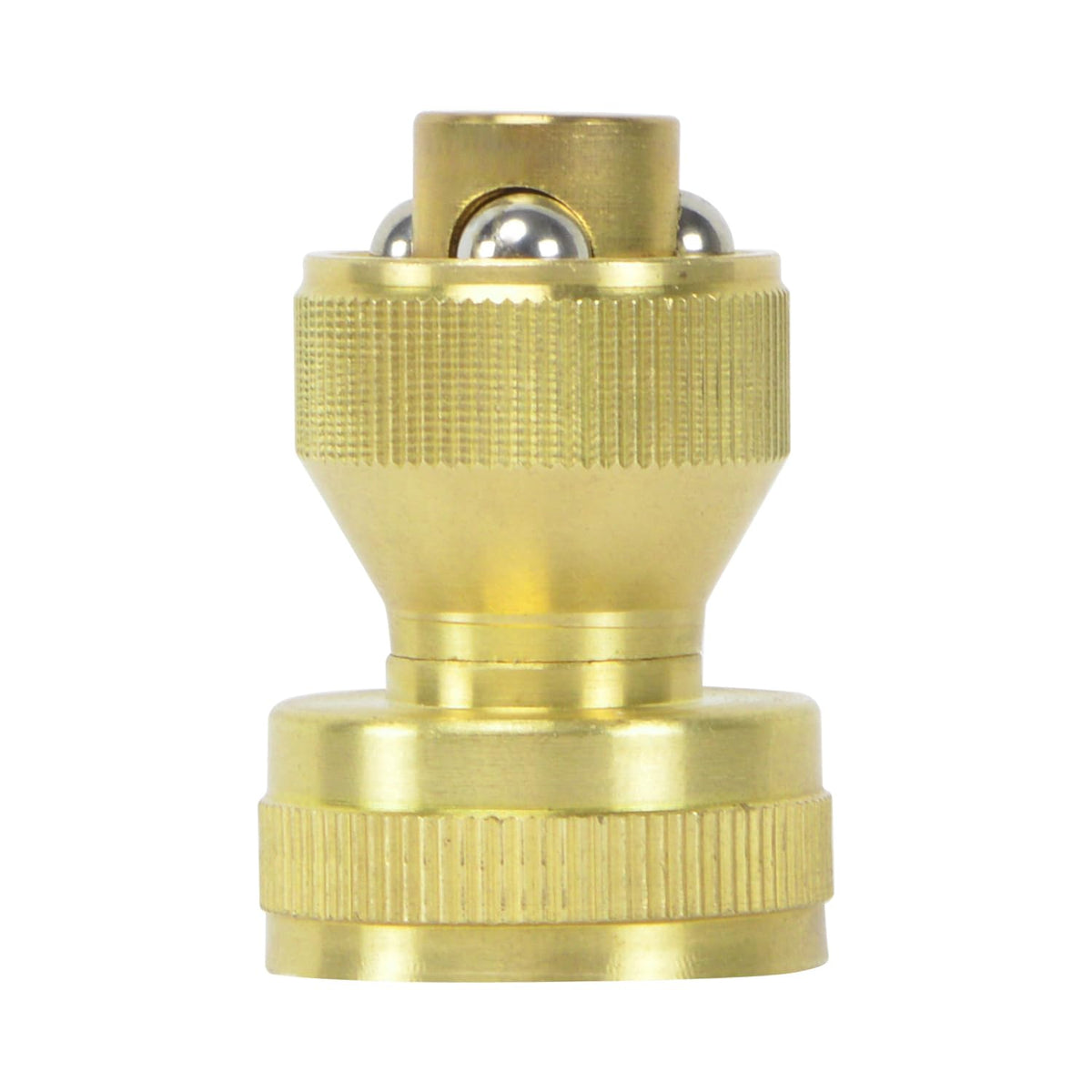 HYDRO MASTER brass nozzle mist-to-jet for delicate watering and strong cleaning.