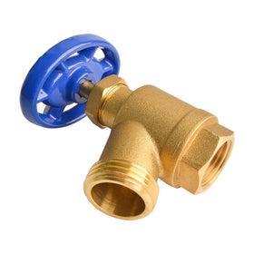 HYDRO MASTER brass valve installation-ready for quick setup with FNPT thread.
