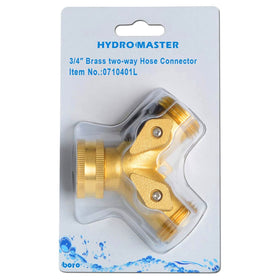 HYDRO MASTER dual-outlet performance for garden irrigation and tasks.