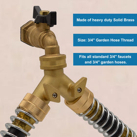 HYDRO MASTER includes extra rubber washers for leak-free setup.