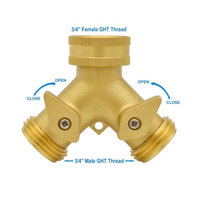 HYDRO MASTER 360° swivel connection enables easy attachment.
