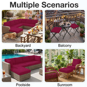 Hyha deck bench cushion cover protects seats from wear