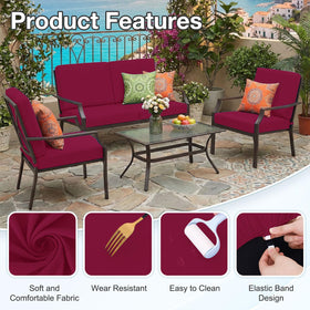 Hyha machine-washable cushion slipcover for easy maintenance