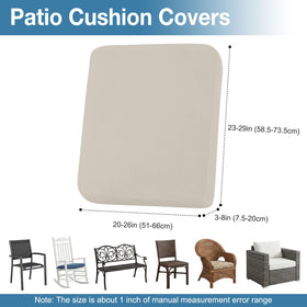 hyha machine-washable outdoor covers simplify cleaning after outdoor gatherings