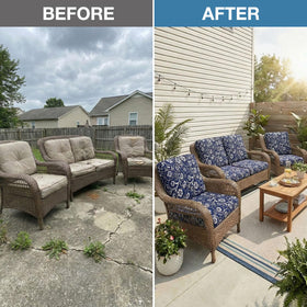 hyha non-slip patio covers prevent slipping during family gatherings