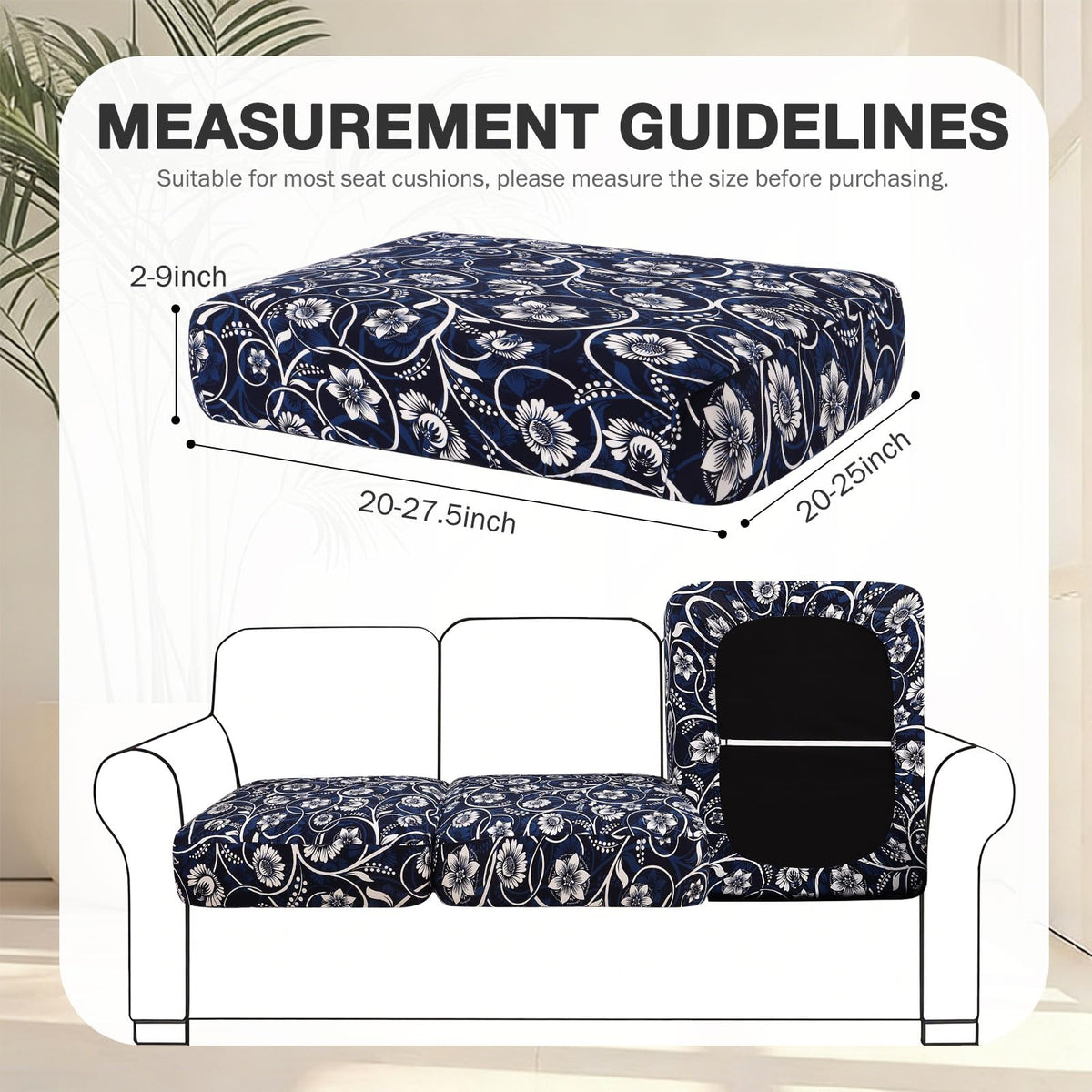 hyha outdoor cushion covers with elastic bottom stay securely in place