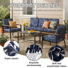 hyha stretchy cushion covers fit multiple cushion shapes with quick installation