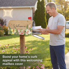 Hying spring decor gift idea for neighbors during Easter and spring.