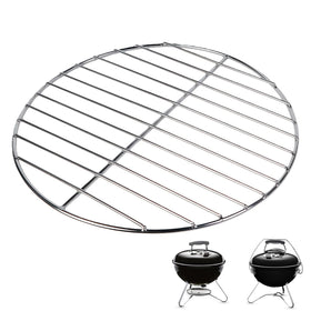 Hyparade round charcoal grate for 10.5 inches shows durable rust-resistant steel.