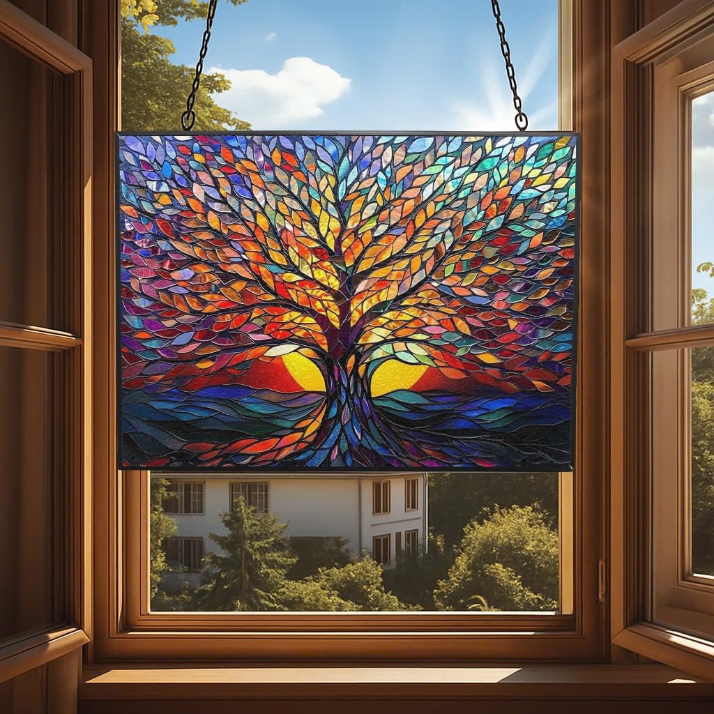 HYPESTYLE handcrafted copper foil art enhances decor with artisanal charm