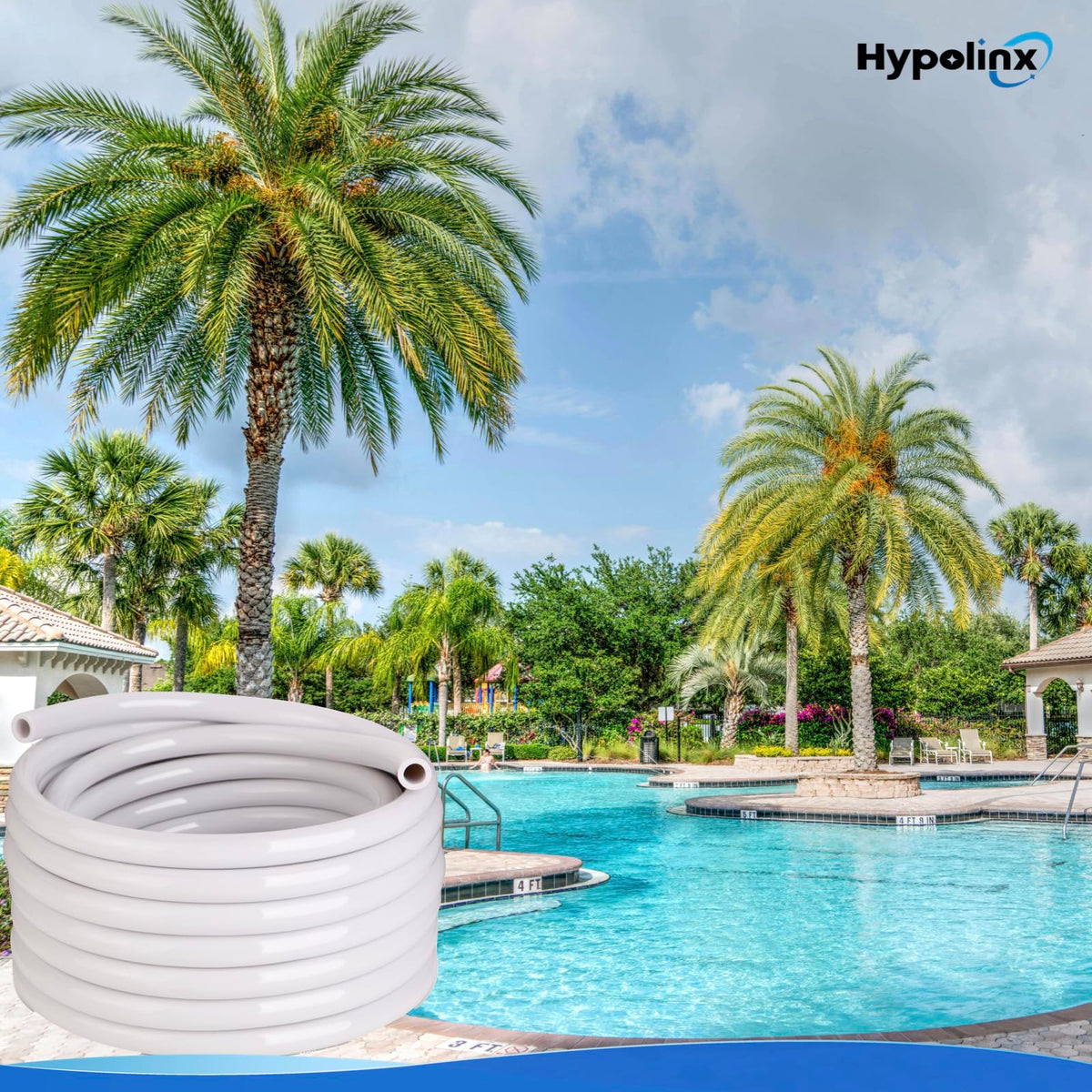 Hypolinx Polaris Gen2 hose — one-year warranty for peace of mind.