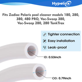 Hypolinx Polaris Gen2 hose — smooth operation with minimized tangles.
