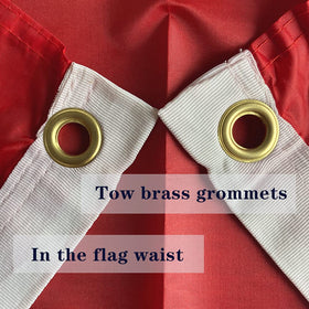 Hypoth USMC flag packaging image in compact opp bag