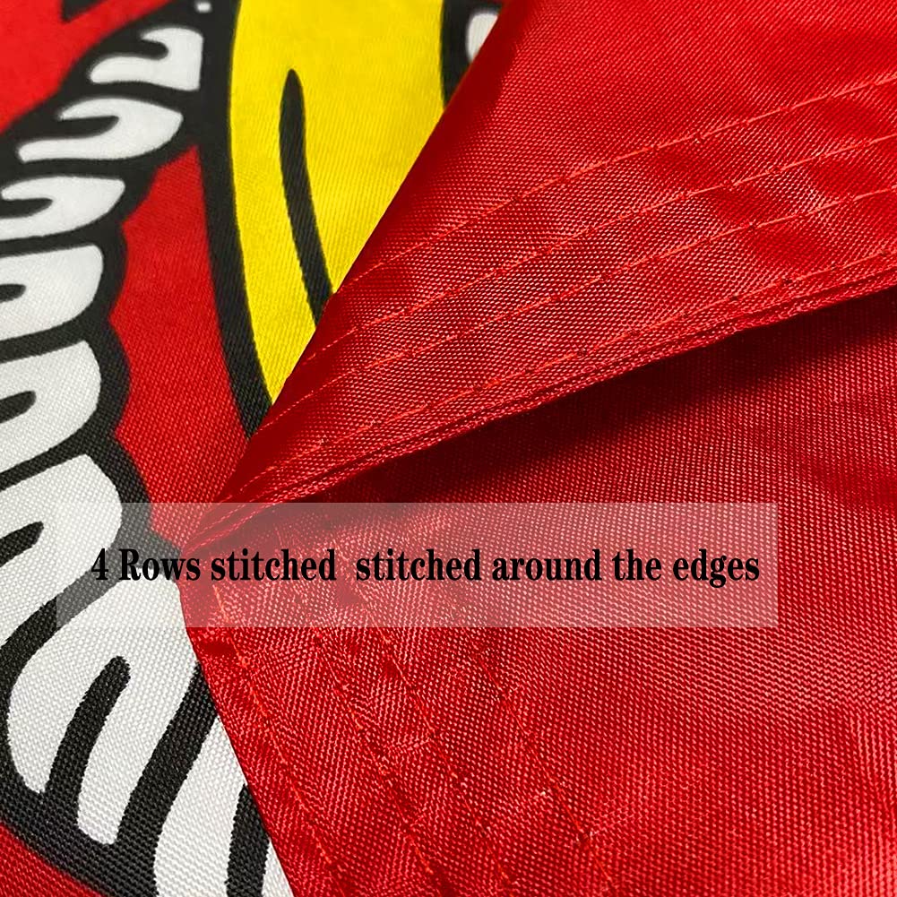 Hypoth USMC flag stitching detail indicating long-lasting use