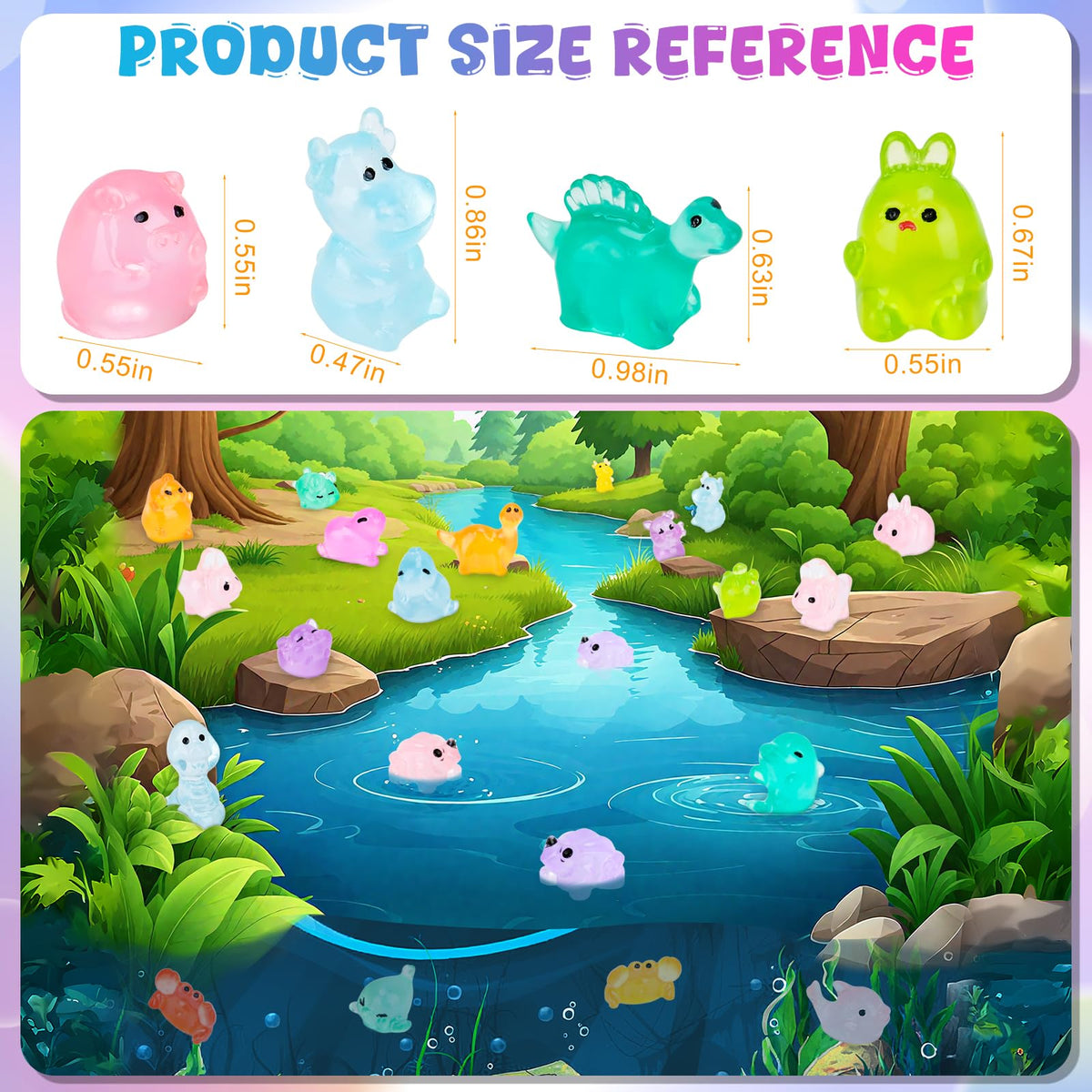 Hysagtek mini resin animals in a surprise blind bag, ready for gifting and collecting.