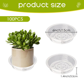 Hyuetrsa drip tray with ridge design highlighting airflow for roots.