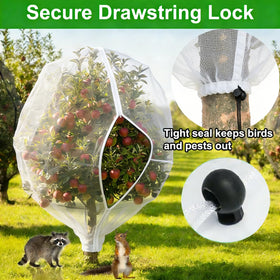 HYUKM blueberry protection netting fits shrubs without hindering growth