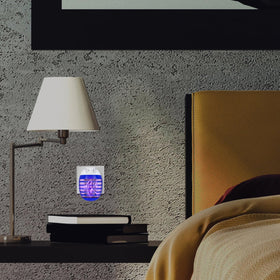 Hywean Zapper bedroom use depicts silent operation at night