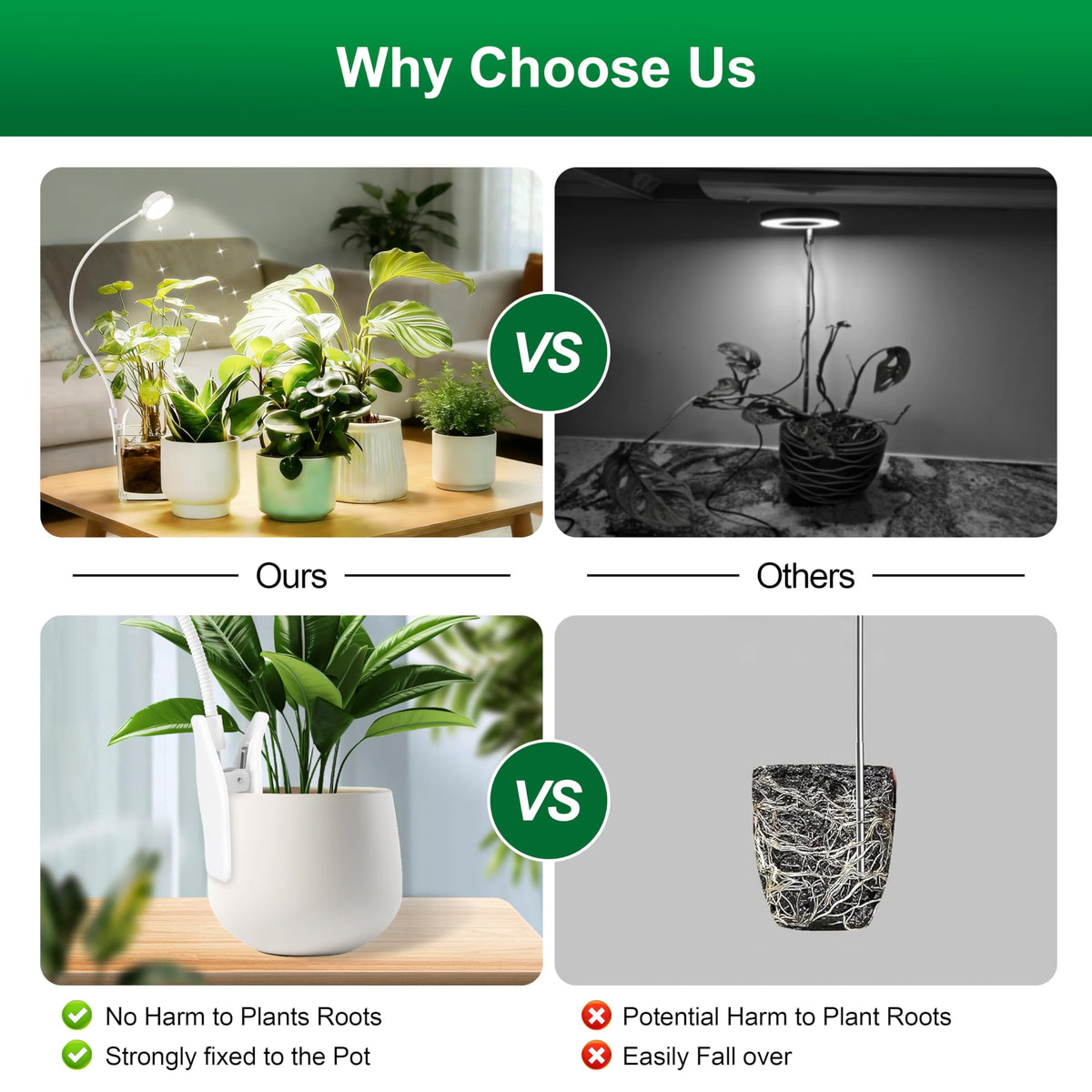 Hywyimlait full-spectrum lamp delivers natural-looking light for foliage
