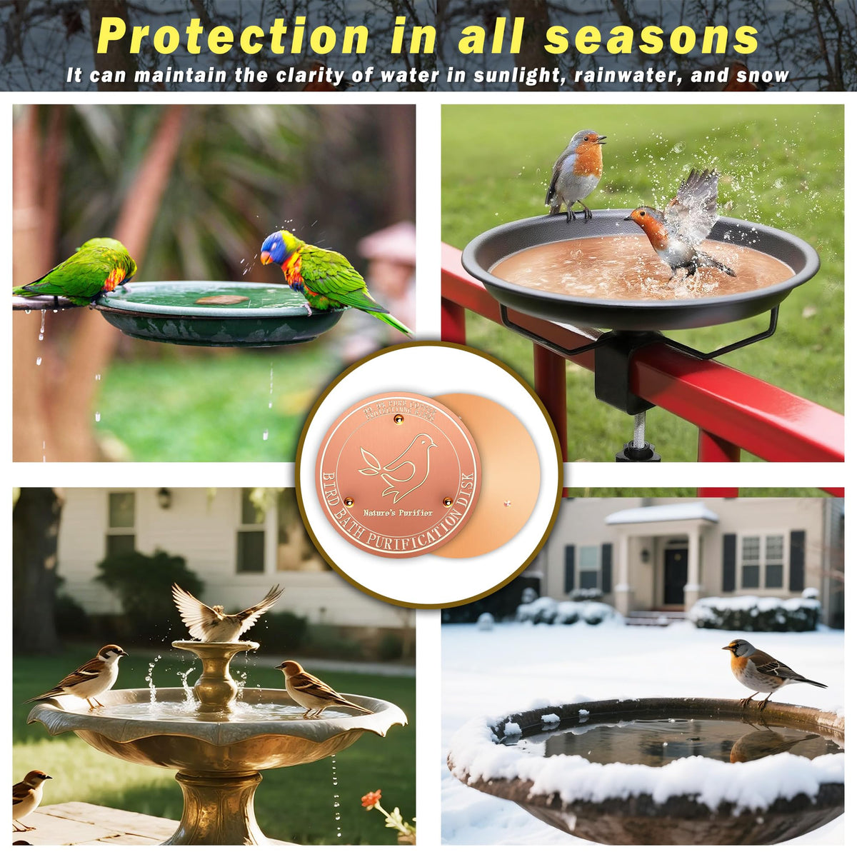 HYXBXSS promotes a safer habitat by providing clean drinking water year-round.