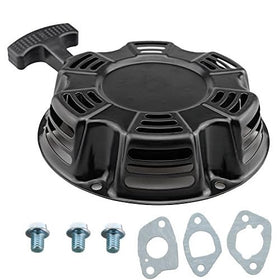 HZ recoil starter on Kohler SH265 engine with durable pull cord for reliable starts.