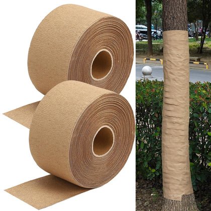 HZCGJMY tree protector wrap around trunk for durable bark protection in winter.