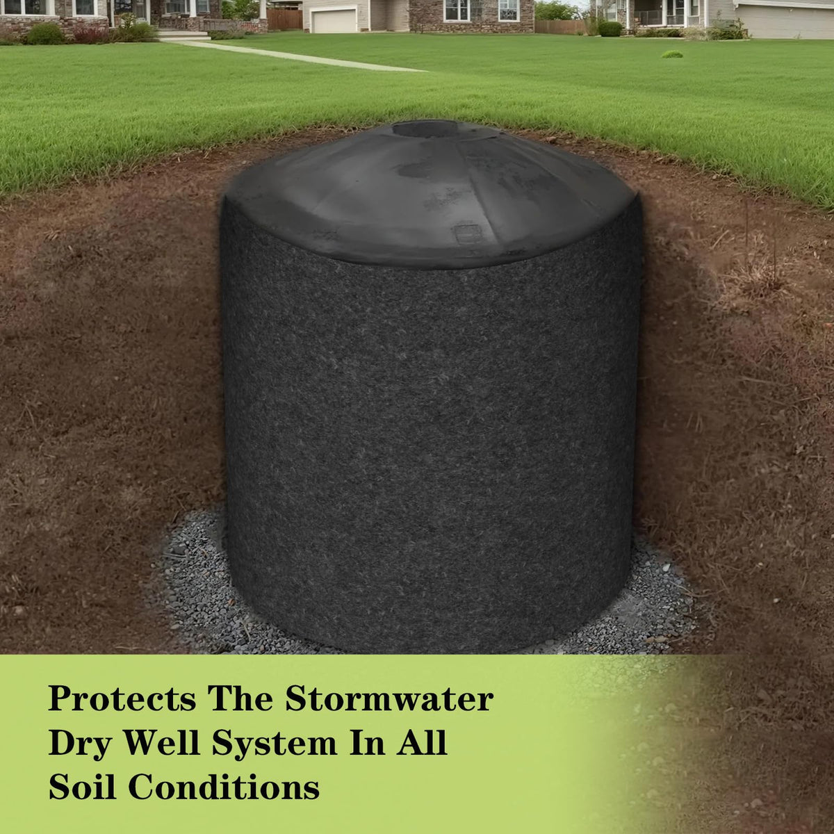 HZCGJMY geotextile-filter fabric ensures clog-prevention and easy cut-and-fit installation.