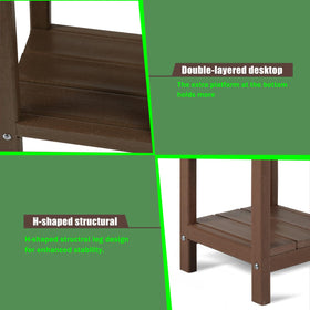 HZLBZYON BZY weatherproof surface resists warping and fading over time.