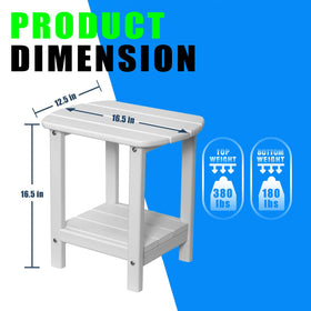 HZLBZYON Two-tier storage keeps essentials within reach
