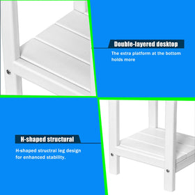 HZLBZYON 180-lb capacity supports cups, books, and decor