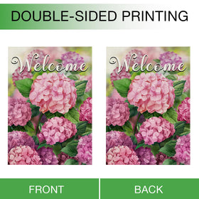 Hzppyz double-sided garden flag ensures readable design from any approach.