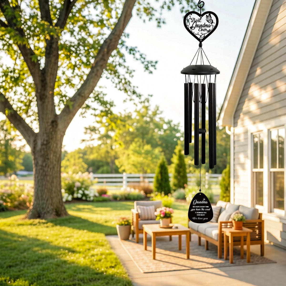 HZYCYYFC gift-ready wind chime packaging for gifting