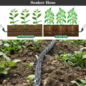 HZYOUMU heavy-duty rubber hose with kink-resistant design